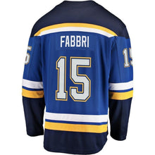 Load image into Gallery viewer, Robby Fabbri St. Louis Blues Player Swingman Jersey