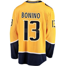Load image into Gallery viewer, Nick Bonino Nashville Predators Player Swingman Jersey