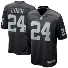Load image into Gallery viewer, Marshawn Lynch Oakland Raiders American football jersey