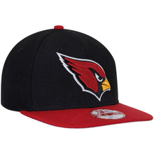 Load image into Gallery viewer, New Era Black Arizona Cardinals Southside Snap Original Fit 9FIFTY Adjustable Snapback Hat