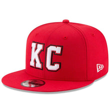 Load image into Gallery viewer, New Era Kansas City Chiefs Red Home Turf 9FIFTY Adjustable Snapback Hat