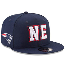 Load image into Gallery viewer, New Era New England Patriots Navy Home Turf 9FIFTY Adjustable Snapback Hat