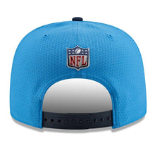 Load image into Gallery viewer, New Era Los Angeles Chargers Powder Blue 2017 Sideline Official 9FIFTY Snapback Hat