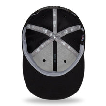 Load image into Gallery viewer, New Era Atlanta Falcons Heather Black/Heather Charcoal 2018 NFL Sideline Road Black 9FIFTY Snapback Adjustable Hat