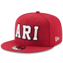 Load image into Gallery viewer, New Era Arizona Cardinals Cardinal Home Turf 9FIFTY Adjustable Snapback Hat