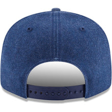 Load image into Gallery viewer, New Era New England Patriots Navy Heathered Rugged 9FIFTY Adjustable Snapback Hat