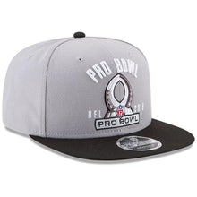Load image into Gallery viewer, New Era Gray/Black 2018 Pro Bowl Establisher 9FIFTY Adjustable Snapback Hat