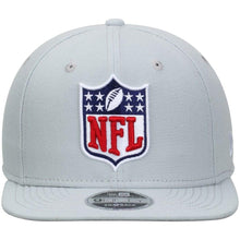 Load image into Gallery viewer, New Era NFL Shield Logo Gray Original Fit 9FIFTY Adjustable Snapback Hat