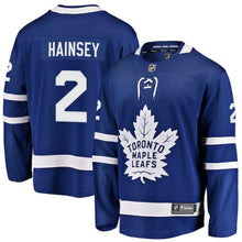 Load image into Gallery viewer, Ron Hainsey Toronto Maple Leafs Player Swingman Jersey
