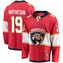 Load image into Gallery viewer, Mike Matheson Florida Panthers Player Swingman Jersey