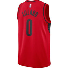 Load image into Gallery viewer, Damian Lillard Portland Trail Blazers Red Swingman Jersey 2018 - 2019