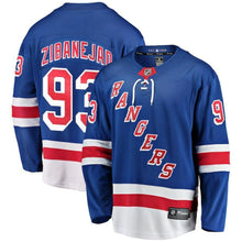 Load image into Gallery viewer, Mika Zibanejad New York Rangers Player Swingman Jersey