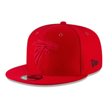 Load image into Gallery viewer, New Era Atlanta Falcons Red 2018 NFL Sideline Color Rush Official 9FIFTY Snapback Adjustable Hat