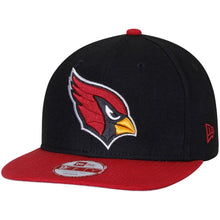 Load image into Gallery viewer, New Era Black Arizona Cardinals Southside Snap Original Fit 9FIFTY Adjustable Snapback Hat