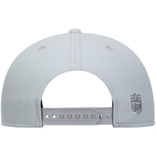 Load image into Gallery viewer, New Era NFL Shield Logo Gray Original Fit 9FIFTY Adjustable Snapback Hat
