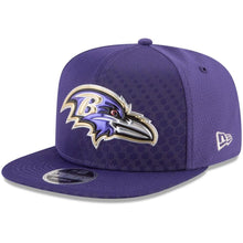 Load image into Gallery viewer, New Era Baltimore Ravens Purple 2017 Color Rush 9FIFTY Snapback Adjustable Hat