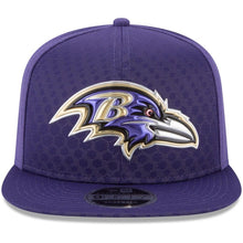 Load image into Gallery viewer, New Era Baltimore Ravens Purple 2017 Color Rush 9FIFTY Snapback Adjustable Hat