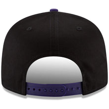 Load image into Gallery viewer, New Era Baltimore Ravens Baycik Snapback Hat - Black/Purple