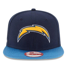 Load image into Gallery viewer, New Era Los Angeles Chargers Navy 2016 Sideline Official Original Fit 9FIFTY Snapback Adjustable Hat