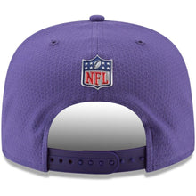 Load image into Gallery viewer, New Era Baltimore Ravens Purple 2017 Color Rush 9FIFTY Snapback Adjustable Hat