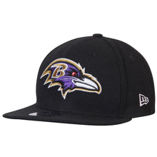 Load image into Gallery viewer, New Era Ray Lewis Baltimore Ravens Black Signature Side 9FIFTY Adjustable Snapback Hat