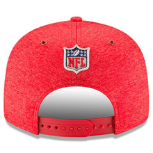 Load image into Gallery viewer, New Era Kansas City Chiefs Red 2018 NFL Sideline Home Official 9FIFTY Snapback Adjustable Hat