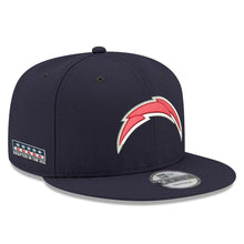 Load image into Gallery viewer, New Era Los Angeles Chargers Navy Crafted in the USA 9FIFTY Adjustable Hat