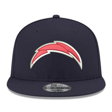 Load image into Gallery viewer, New Era Los Angeles Chargers Navy Crafted in the USA 9FIFTY Adjustable Hat