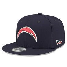 Load image into Gallery viewer, New Era Los Angeles Chargers Navy Crafted in the USA 9FIFTY Adjustable Hat