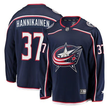Load image into Gallery viewer, Markus Hannikainen Columbus Blue Jackets Player Swingman Jersey