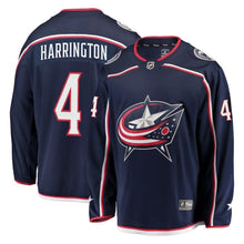 Load image into Gallery viewer, Scott Harrington Columbus Blue Jackets Player Swingman Jersey