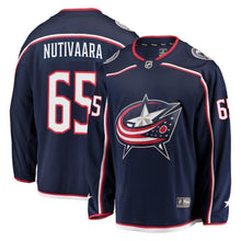 Load image into Gallery viewer, Markus Nutivaara Columbus Blue Jackets Player Swingman Jersey