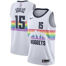Load image into Gallery viewer, Nikola Jokic Denver Nuggets White Swingman City Edition Jersey 2018 - 2019
