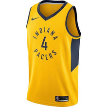Load image into Gallery viewer, Victor Oladipo Indiana Pacers Yellow Swingman Jersey 2018 - 2019