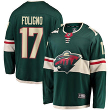 Load image into Gallery viewer, Marcus Foligno Minnesota Wild Player Swingman Jersey