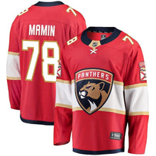 Load image into Gallery viewer, Maxim Mamin Florida Panthers Player Swingman Jersey