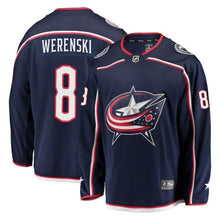 Load image into Gallery viewer, Zach Werenski Columbus Blue Jackets Player Swingman Jersey