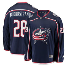 Load image into Gallery viewer, Oliver Bjorkstrand Columbus Blue Jackets Player Swingman Jersey