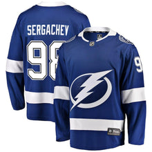 Load image into Gallery viewer, Mikhail Sergachev Tampa Bay Lightnings Player Swingman Jersey