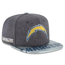 Load image into Gallery viewer, New Era Los Angeles Chargers Graphite NFL Spotlight Original Fit 9FIFTY Snapback Adjustable Hat