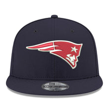 Load image into Gallery viewer, New Era New England Patriots Navy Crafted in the USA 9FIFTY Adjustable Hat