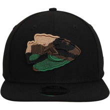 Load image into Gallery viewer, New Era Kansas City Chiefs Black Camo Capped 9FIFTY Adjustable Hat