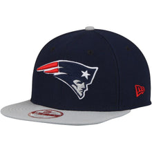 Load image into Gallery viewer, New Era Navy New England Patriots Southside Snap Original Fit 9FIFTY Adjustable Snapback Hat