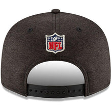 Load image into Gallery viewer, New Era Baltimore Ravens Black/Heather Gray 2018 NFL Snapback Adjustable Hat
