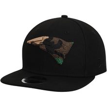 Load image into Gallery viewer, New Era New England Patriots Black Camo Capped 9FIFTY Adjustable Hat