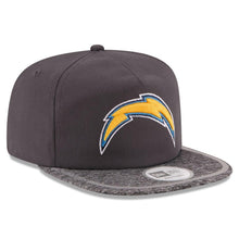 Load image into Gallery viewer, New Era Los Angeles Chargers Gray On Field Training Camp A-Frame Adjustable Hat