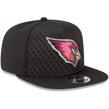 Load image into Gallery viewer, New Era Arizona Cardinals Black 2017 Color Rush 9FIFTY Snapback Adjustable Hat