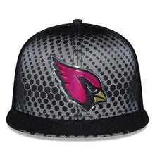 Load image into Gallery viewer, New Era Arizona Cardinals Black 2017 Color Rush 9FIFTY Snapback Adjustable Hat