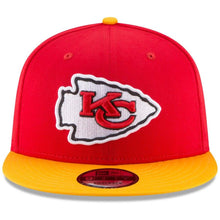 Load image into Gallery viewer, New Era Kansas City Chiefs 9FIFTY Baycik Snap Snapback Hat