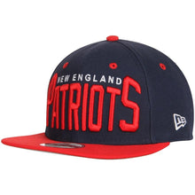 Load image into Gallery viewer, New Era New England Patriots Navy Vintage Clean Original Fit 9FIFTY Adjustable Hat